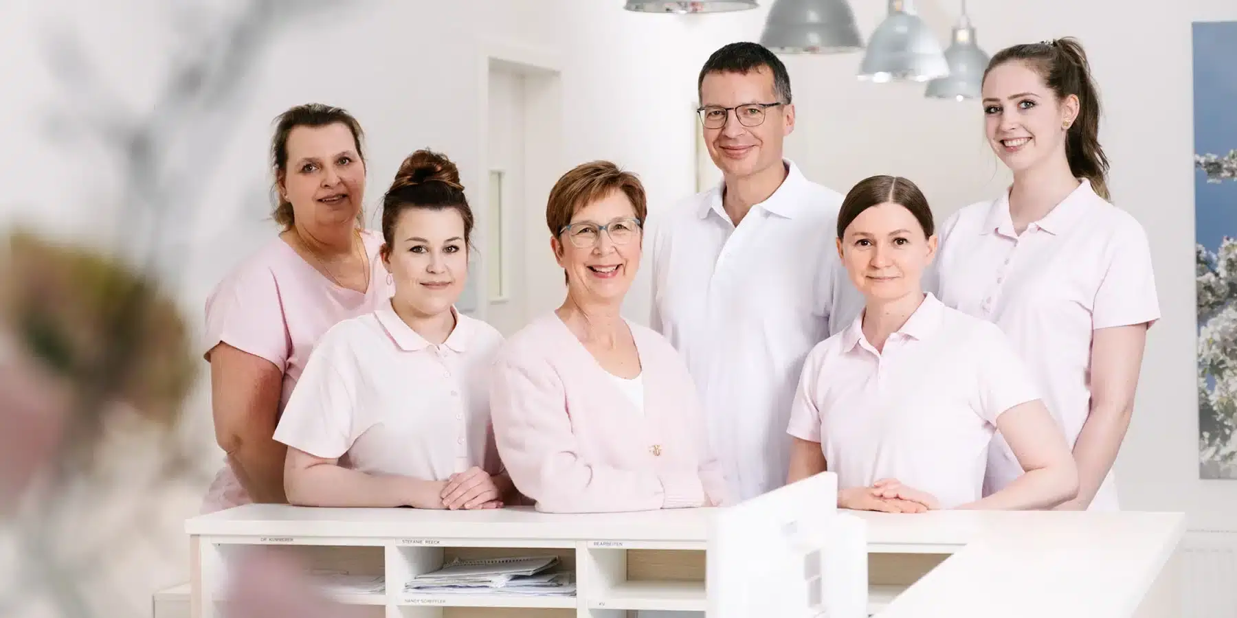Bild des Teams der Zahnarztpraxis Pinneberg Kummerer