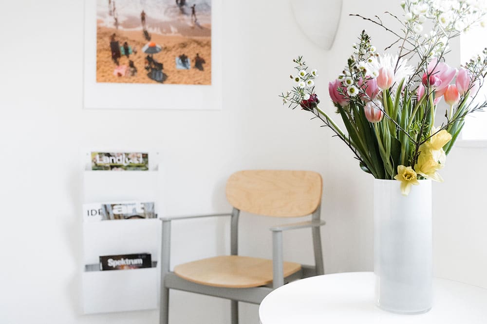 Wartezimmer Zahnarztpraxis Zahnarzt Pinneberg Dr. Kummerer